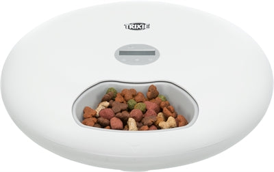 Load image into Gallery viewer, Trixie voerautomaat tx5+1 6 maaltijden 180 ml wit
