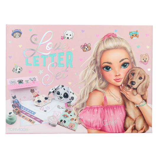 Topmodel love letter set kitty and doggy