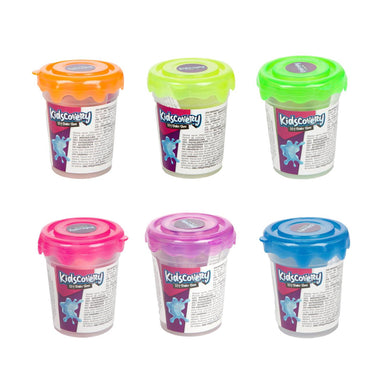 Toi-toys kidscovery maak slijm confetti shake 6 assorti