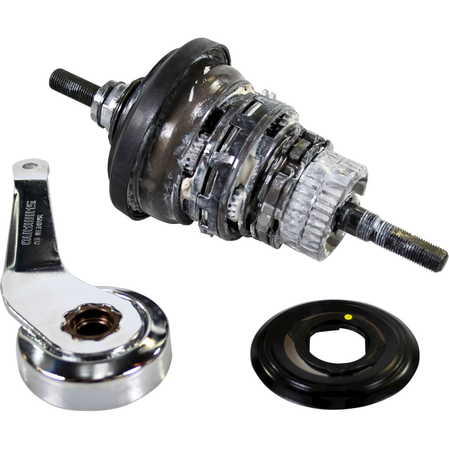 Shimano binnenwerk Nexus 7v SG-C3001-7C-DX 175mm met remarm