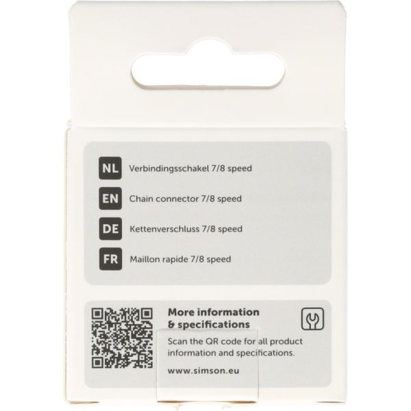Load image into Gallery viewer, Simson verbindingsschakel 1 2 x3 32 7 8v
