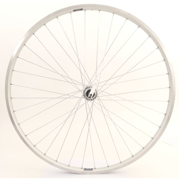 Afbeelding laden in galerijviewer, Achterwiel 28 x 1 4 zac19 freewheel qr - zilver
