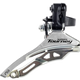 Shimano voorderailleur tourney fd-ty300 3x6 7 speed - down swing - top pull - hoge klem 28,6 mm - 42t - (66-69°)