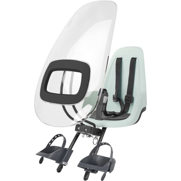 Load image into Gallery viewer, Bobike windscherm one+ grijs, ook voor de go zwart
