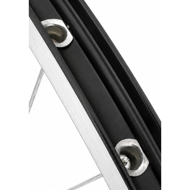 Abi voorwiel 28 inch zac 2000 - aluminium naaf - zwart