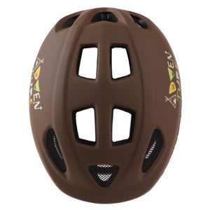 Polisport kinder helm adventure xs 46-53 cm bruin