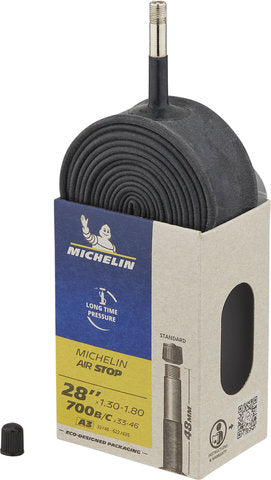 Load image into Gallery viewer, Michelin a3 airstop inner tube for 28
