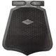 Spatlap Classic ombuig 21 x 19 cm zwart (OEM)