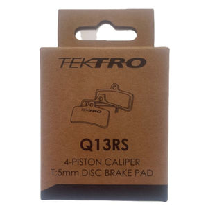 Tektro schijfremblok q13rsn 5mm metal ceramic resin