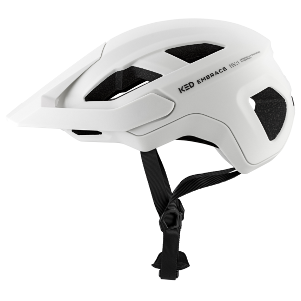 Load image into Gallery viewer, Ked fietshelm embrace m (54-58cm) - mat wit
