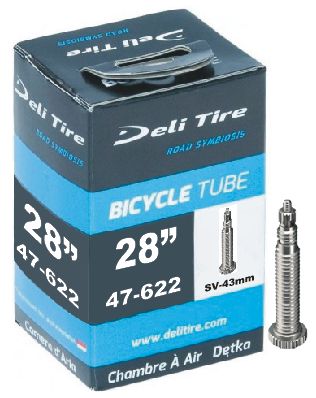 Deli tire inner tube 28/29 inch sv-19 28/29x1.75/2.125 47/57-622 43 mm