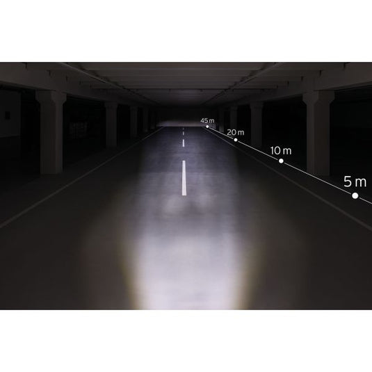 Koplamp Busch und Müller Lumotec Myc N Plus met standlicht voor naafdynamo - 50 Lux