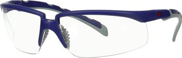 3m veiligheidsbril | en 166 en170 | beugel blauw grijs, glas helder | polycarbonaat | 1 stuk - 7100208382 7100208382