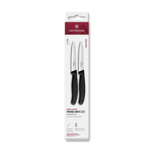 Victorinox schilmesje glad+kartel zwart 10cm