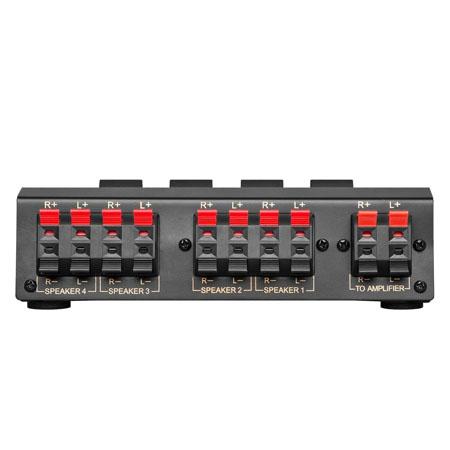 4-weg luidsprekerschakelaar