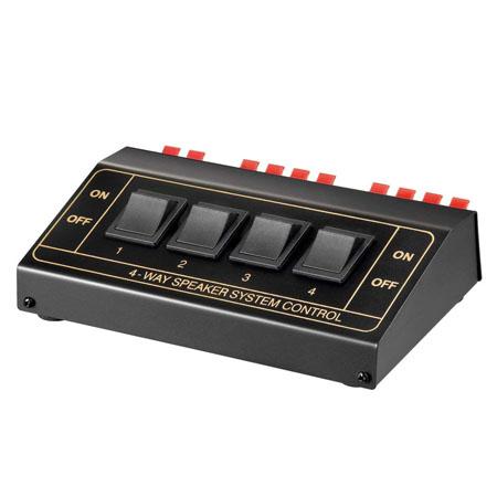 4-weg luidsprekerschakelaar