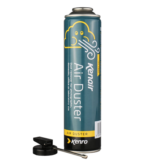 Kenro spuitbus lucht + plastic kraan 360 ml