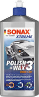 Sonax autopoetsmiddel xtreme polish+wax 3 hybrid npt polish wax 3 nanopro xtreme 500 ml