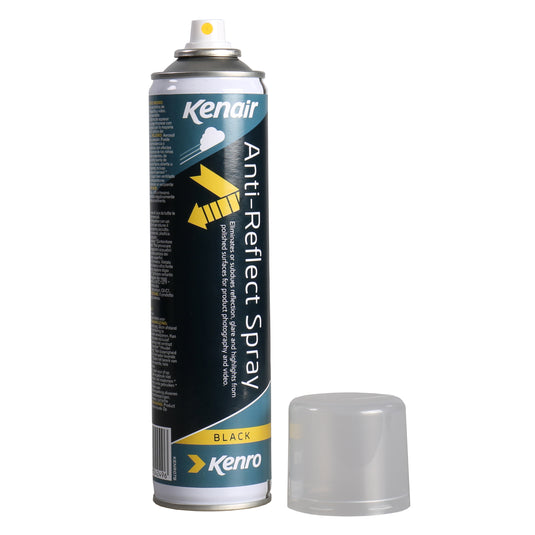 Kenro anti reflectie spray mat voor zwarte ondergrond