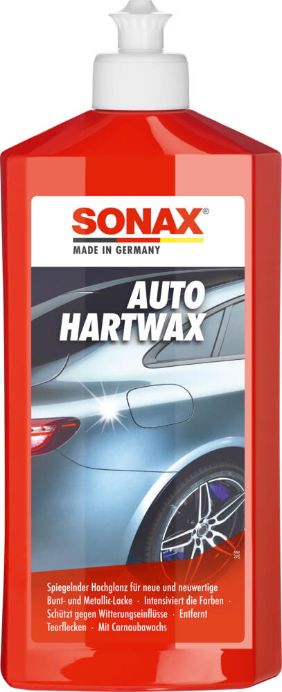 Sonax autopoetsmiddel autohartwax auto-hard wax 500 ml pet bottle