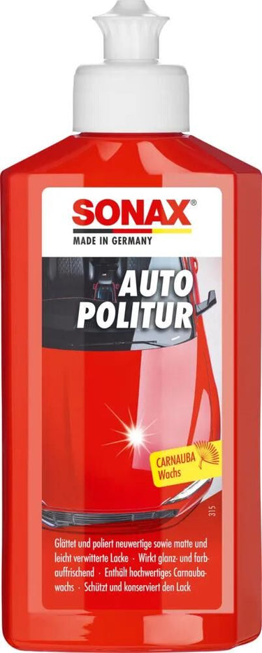 Sonax autopoetsmiddel car polishes 250 ml pet bottle