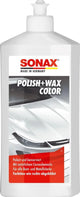Sonax autopoetsmiddel polish wax color nanopro color polish + wax white