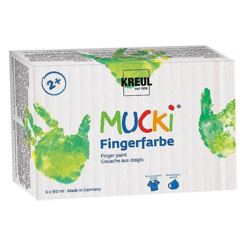 Load image into Gallery viewer, Overige merken kreul mucki vingerverf 6x150 ml
