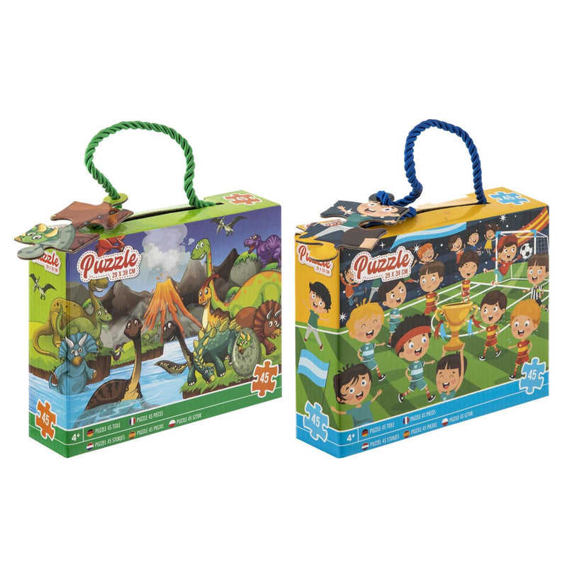 Load image into Gallery viewer, Moxy puzzel boys 45 stukjes 39x29cm

