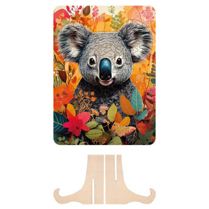 Moxy houten puzzel koala unieke vormen, 130pcs