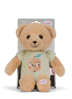Baby born voor baby’s teddy, zachte pluchen beer van 26 cm met stoffen lichaam