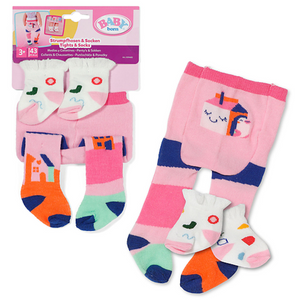 Baby born maillots en sokken 43cm assorti