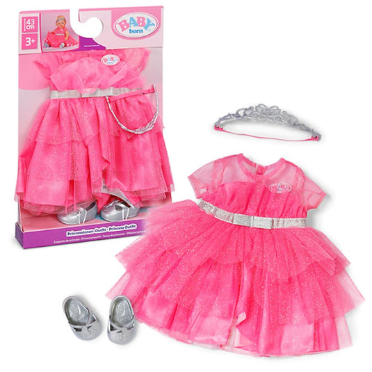 Baby born prinsessenoutfit 43cm