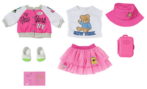 Baby born reisoutfit 43 cm