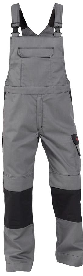 Dassy amerikaanse overall wilson multinorm grijs zwart 52