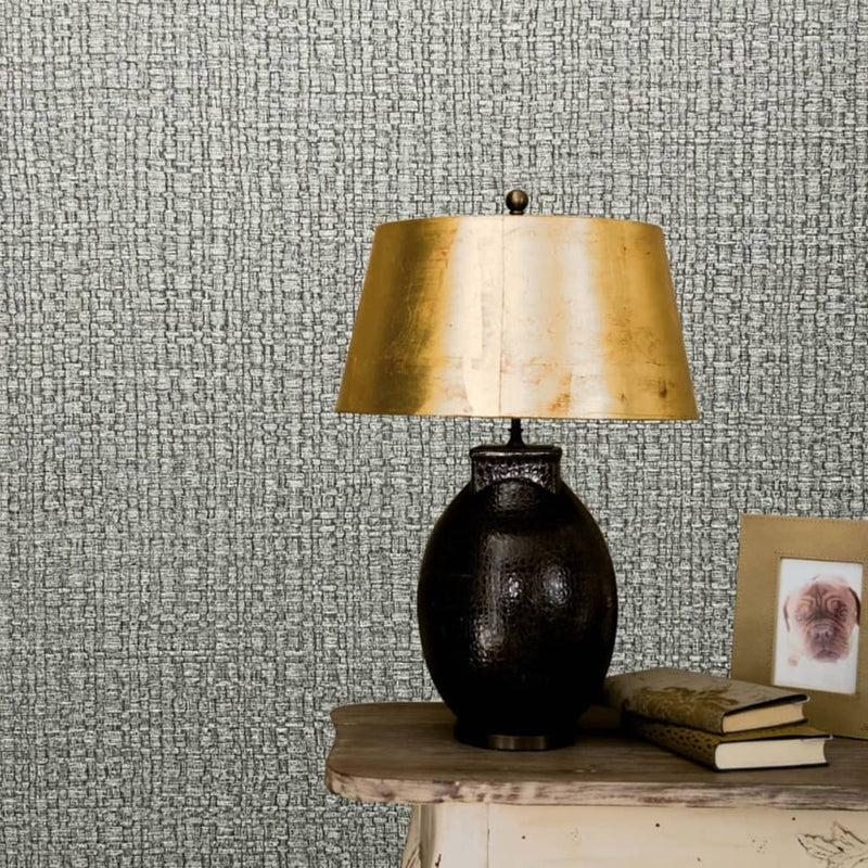 Load image into Gallery viewer, Noordwand behang vintage deluxe course fabric look groen
