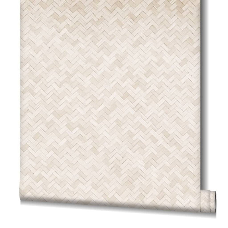 Load image into Gallery viewer, Noordwand behang botanica rattan wickerwork beige
