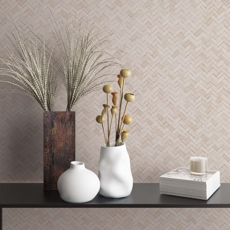 Load image into Gallery viewer, Noordwand behang botanica rattan wickerwork beige
