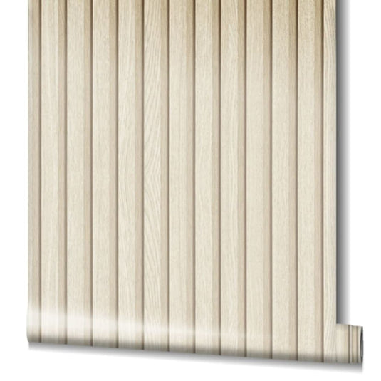 Noordwand behang botanica wooden slats beige