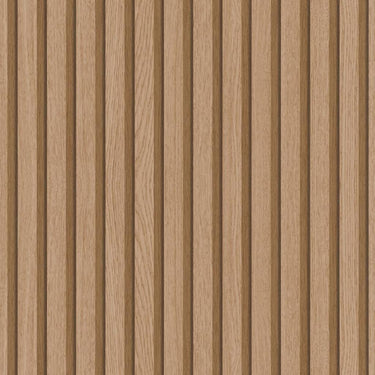 Noordwand behang botanica wooden slats bruin