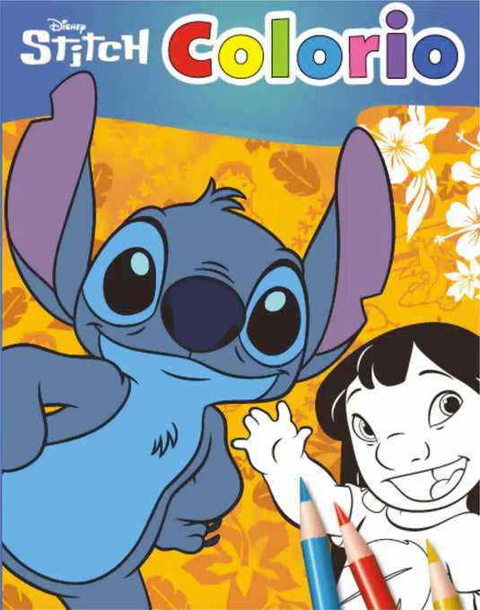 Intro stitch colorio kleurboek, 32pag.
