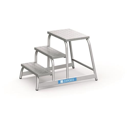 Zarges opstap 600mm platformhoogte