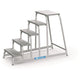 Zarges opstap 1000mm platformhoogte