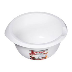 Westmark mengkom, 2,5 l, met schenktuit, kunststof, wit, 3152227w