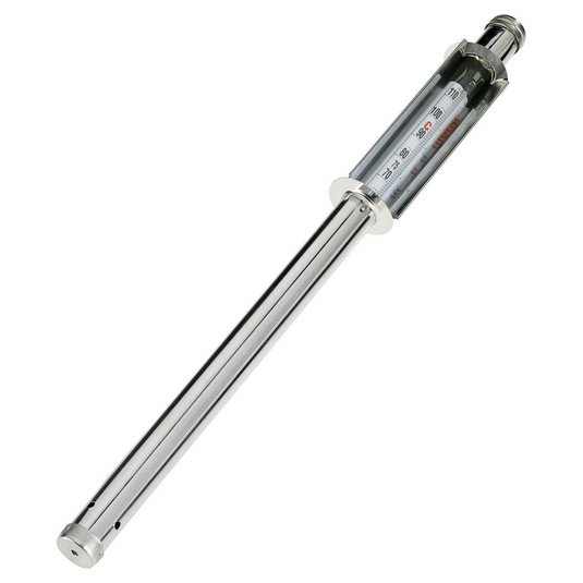 Westmark inmaakthermometer, meetschaal van 60 - 120°c, blik, 42 cm, zilver, 40762270