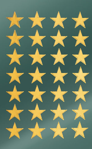 Avery av-52800 etiket z-design christmas pakje a 2 vel gouden sterren