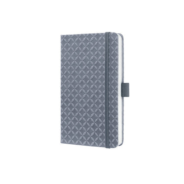 Sigel si-jn126 notitieboek jolie flair a6 hardcover gelinieerd gletsjer grijs 174 blz 80g