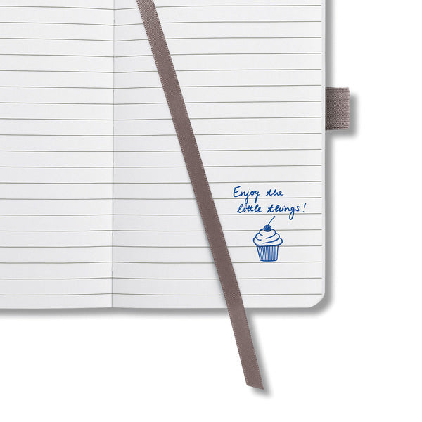 Load image into Gallery viewer, Sigel Sigel SI-JN505 Notitieboek Jolie Sense A5 Hardcover Gelinieerd Bruin
