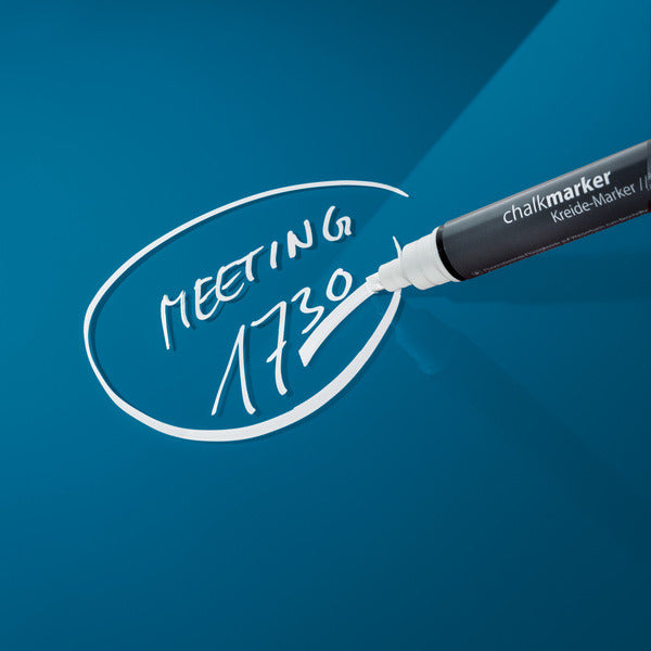 Load image into Gallery viewer, Sigel si-gl252 glasmagneetbord artverum 480x480x15mm petrolblauw
