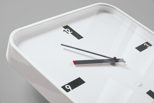 Sigel si-wu122 wandklok artetempus mezo white met quartz uurwerk