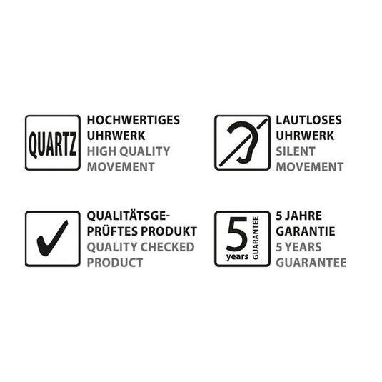 Sigel si-wu120 wandklok artetempus opta white met quartz uurwerk